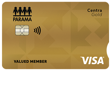Visa* Centra Gold Card