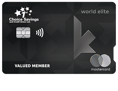 Personal Card - Cash Back World Elite<sup>®</sup> Mastercard
