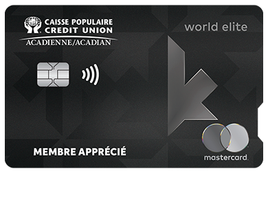 Personal Card - Carte Mastercard Remises World Elite<sup>MD</sup>