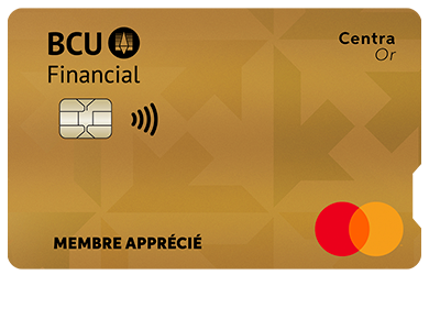 Personal Card - Mastercard<sup>MD&nbsp;</sup>Centra Or