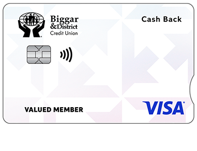 Personal Card - Cash Back&nbsp;Visa<sup><span style="line-height: 11.25px; font-size: 11.25px;">*</span></sup> Card