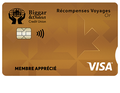 Personal Card - Visa* Récompenses voyages Or<br>
<strong>Pour les titulaires de carte existants seulement</strong>