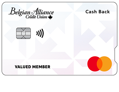 Personal Card - Cash Back Mastercard<sup>®</sup>