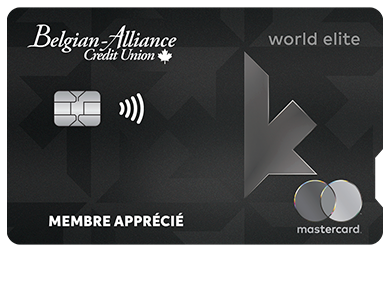 Carte Mastercard Remises World Elite<sup>MD</sup>
