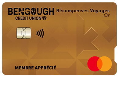 Personal Card - Mastercard<sup>MD </sup>Récompenses voyages Or<br>
<strong>Pour les titulaires de carte existants seulement</strong>