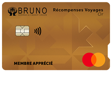 Personal Card - Mastercard<sup>MD </sup>Récompenses voyages Or<br>
<strong>Pour les titulaires de carte existants seulement</strong>