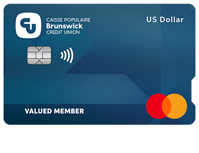 Personal Card - US Dollar Mastercard<sup><font size="2">®</font></sup>