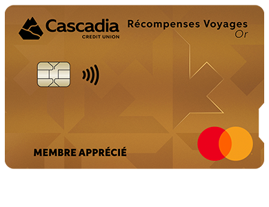 Personal Card - Mastercard<sup>MD </sup>Récompenses voyages Or<br>
<strong>Pour les titulaires de carte existants seulement</strong>
