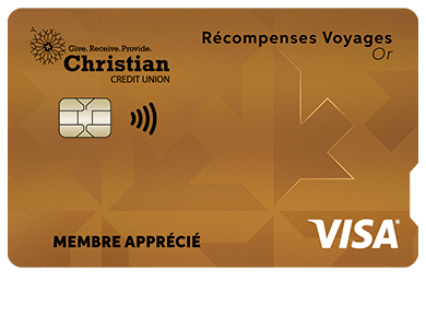 Personal Card - Visa* Récompenses voyages Or<br>
<strong>Pour les titulaires de carte existants seulement</strong>