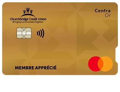 Personal Card - Mastercard<sup>MD&nbsp;</sup>Centra Or
