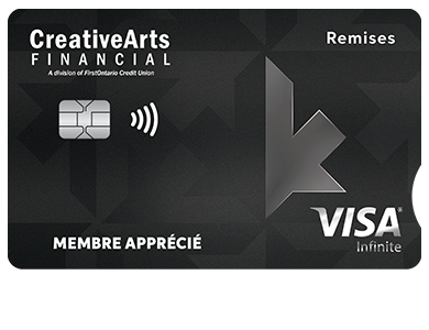 Personal Card - Carte Visa Remises Infinite*