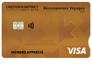 Personal Card - Visa* Récompenses voyages Or<br>
<strong>Pour les titulaires de carte existants seulement</strong>