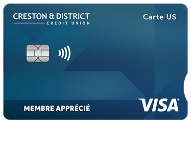 Personal Card - Visa* en dollars américains
