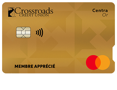 Personal Card - Mastercard<sup>MD&nbsp;</sup>Centra Or