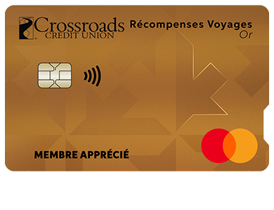 Personal Card - Mastercard<sup>MD </sup>Récompenses voyages Or<br>
<strong>Pour les titulaires de carte existants seulement</strong>