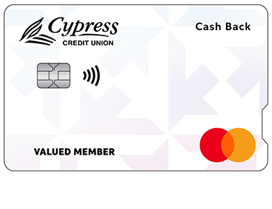 Personal Card - Cash Back Mastercard<sup>®</sup>
