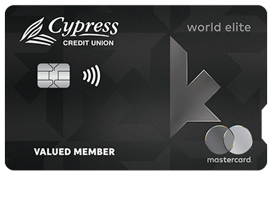 Personal Card - Cash Back World Elite<sup>®</sup> Mastercard