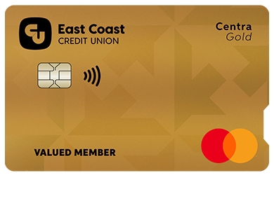 Personal Card - Centra Gold Mastercard<sup>®</sup>