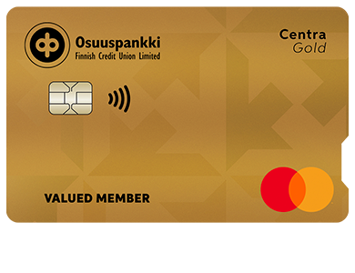 Personal Card - Centra Gold Mastercard<sup>®</sup>