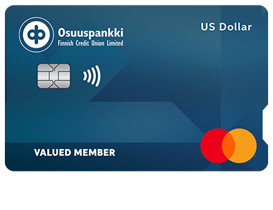 Personal Card - US Dollar Mastercard<sup><font size="2">®</font></sup>