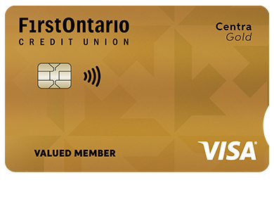 Personal Card - <p>Centra Visa* Gold Card</p>
