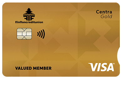 Personal Card - Centra Visa* Gold Card
