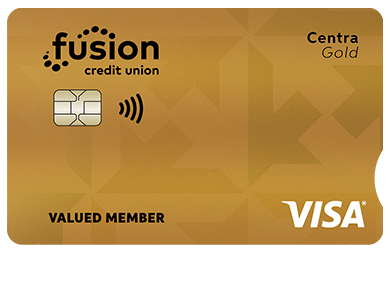 Personal Card - <p>Centra Visa* Gold Card</p>
