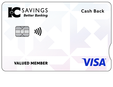 Personal Card - Cash Back&nbsp;Visa<sup><span style="line-height: 11.25px; font-size: 11.25px;">*</span></sup> Card