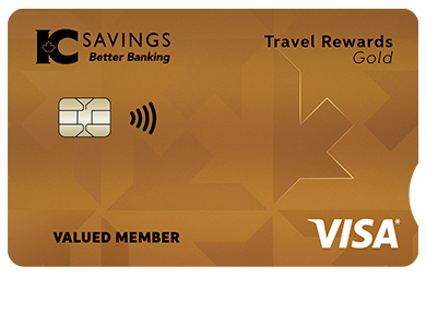 Personal Card - Travel Rewards&nbsp;Visa<sup><font size="2">*</font></sup> Gold Card<br>
<strong>For existing cardholders only</strong>

