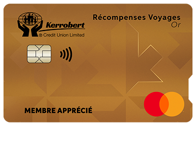 Personal Card - Mastercard<sup>MD </sup>Récompenses voyages Or<br>
<strong>Pour les titulaires de carte existants seulement</strong>
