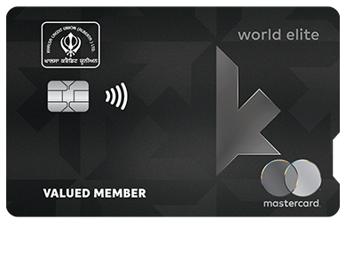 Personal Card - Cash Back World Elite<sup>®</sup> Mastercard
