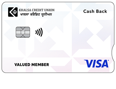 Personal Card - Cash Back&nbsp;Visa<sup><span style="line-height: 11.25px; font-size: 11.25px;">*</span></sup> Card