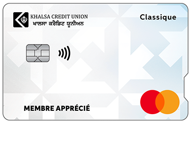 Personal Card - Mastercard<sup>MD </sup>Classique