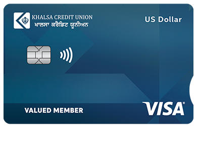 Personal Card - US Dollar Visa* Card