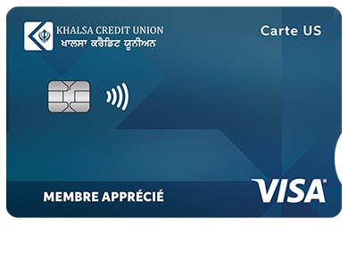 Personal Card - Visa* en dollars américains