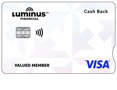 Personal Card - Cash Back&nbsp;Visa<sup><span style="line-height: 11.25px; font-size: 11.25px;">*</span></sup> Card