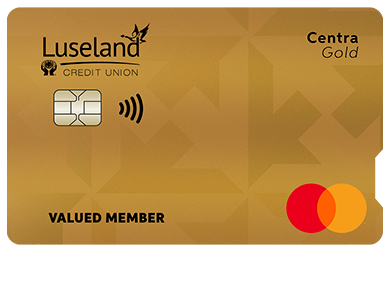 Personal Card - Centra Gold Mastercard<sup>®</sup>