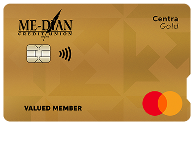Personal Card - Centra Gold Mastercard<sup>®</sup>