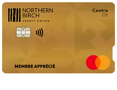 Personal Card - Mastercard<sup>MD&nbsp;</sup>Centra Or