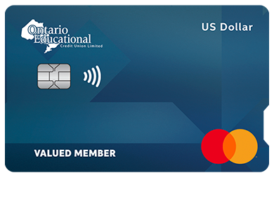 Personal Card - US Dollar Mastercard<sup><font size="2">®</font></sup>