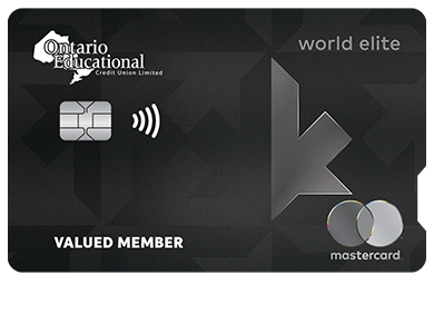 Personal Card - Cash Back World Elite<sup>®</sup> Mastercard