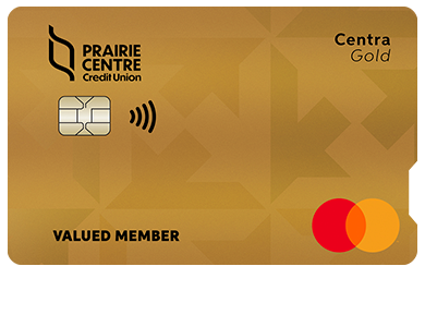 Personal Card - Centra Gold Mastercard<sup>®</sup>