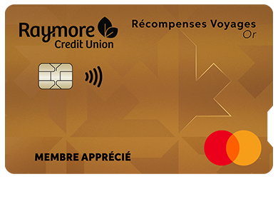 Personal Card - Mastercard<sup>MD </sup>Récompenses voyages Or<br>
<strong>Pour les titulaires de carte existants seulement</strong>