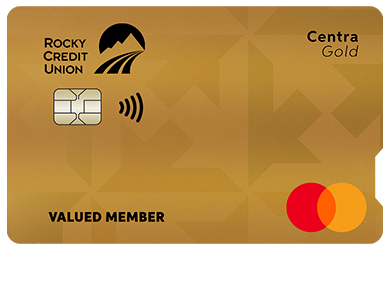 Personal Card - Centra Gold Mastercard<sup>®</sup>