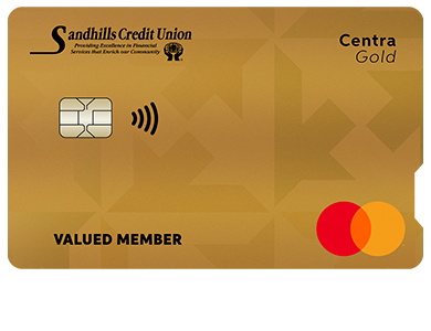 Personal Card - Centra Gold Mastercard<sup>®</sup>
