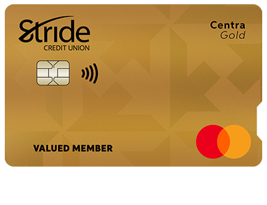 Personal Card - Centra Gold Mastercard<sup>®</sup>