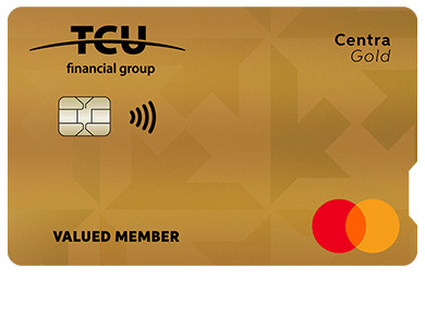 Personal Card - Centra Gold Mastercard<sup>®</sup>