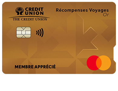 Personal Card - Mastercard<sup>MD </sup>Récompenses voyages Or<br>
<strong>Pour les titulaires de carte existants seulement</strong>