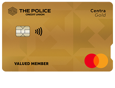 Personal Card - Centra Gold Mastercard<sup>®</sup>