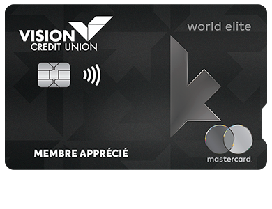 Personal Card - Carte Mastercard Remises World Elite<sup>MD</sup>